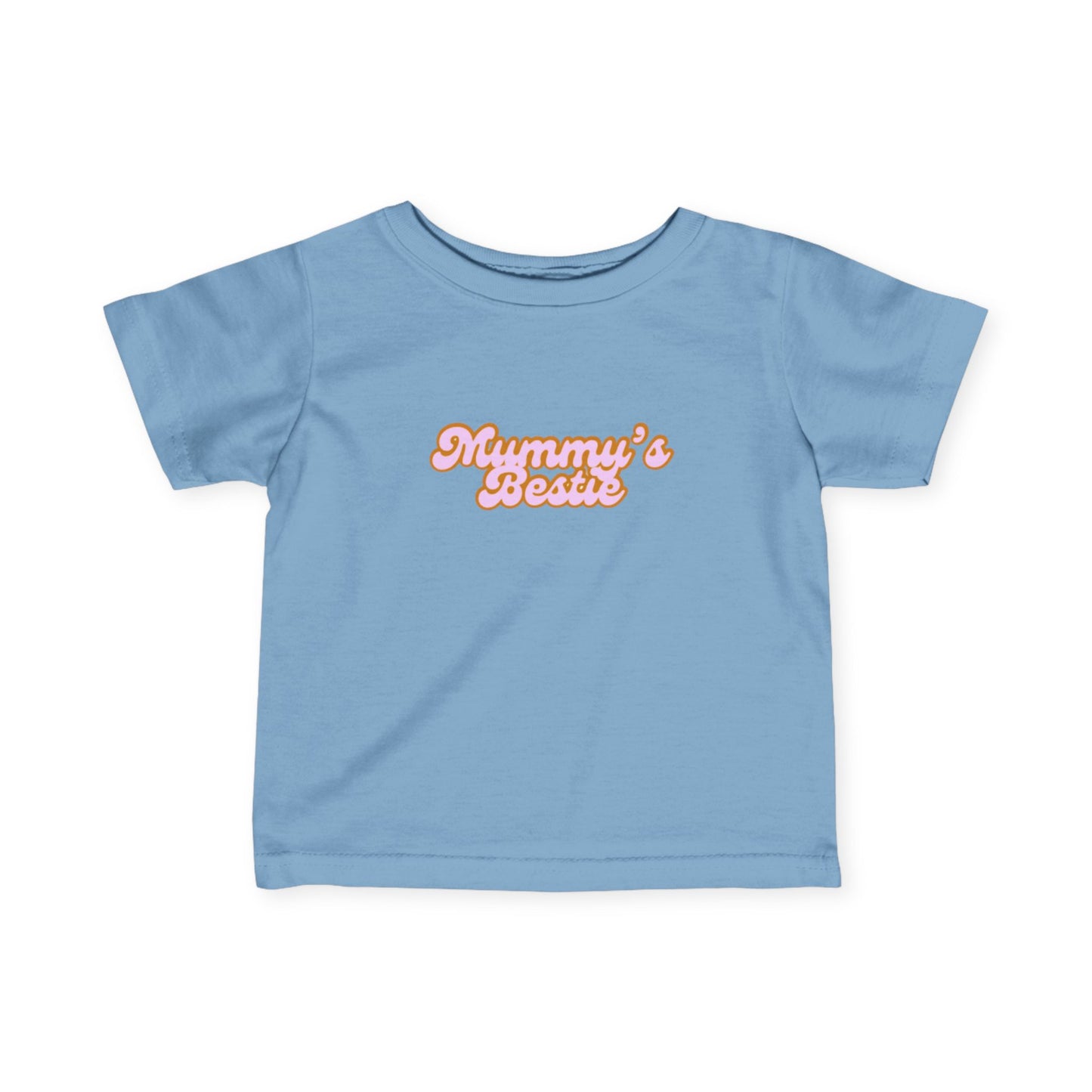 Mommy's Bestie Infant Jersey Tee - Cute Baby T-Shirt for Newborns