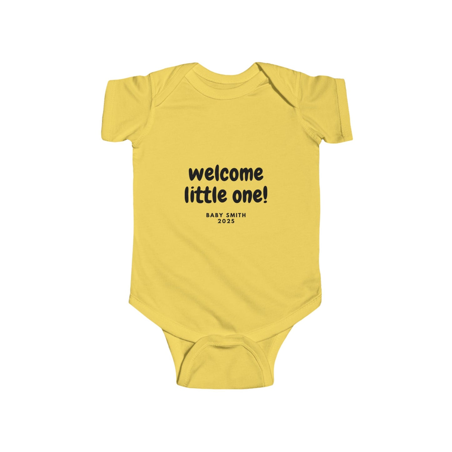 Welcome Little One! Infant Bodysuit - Cute Baby Clothes for Newborns