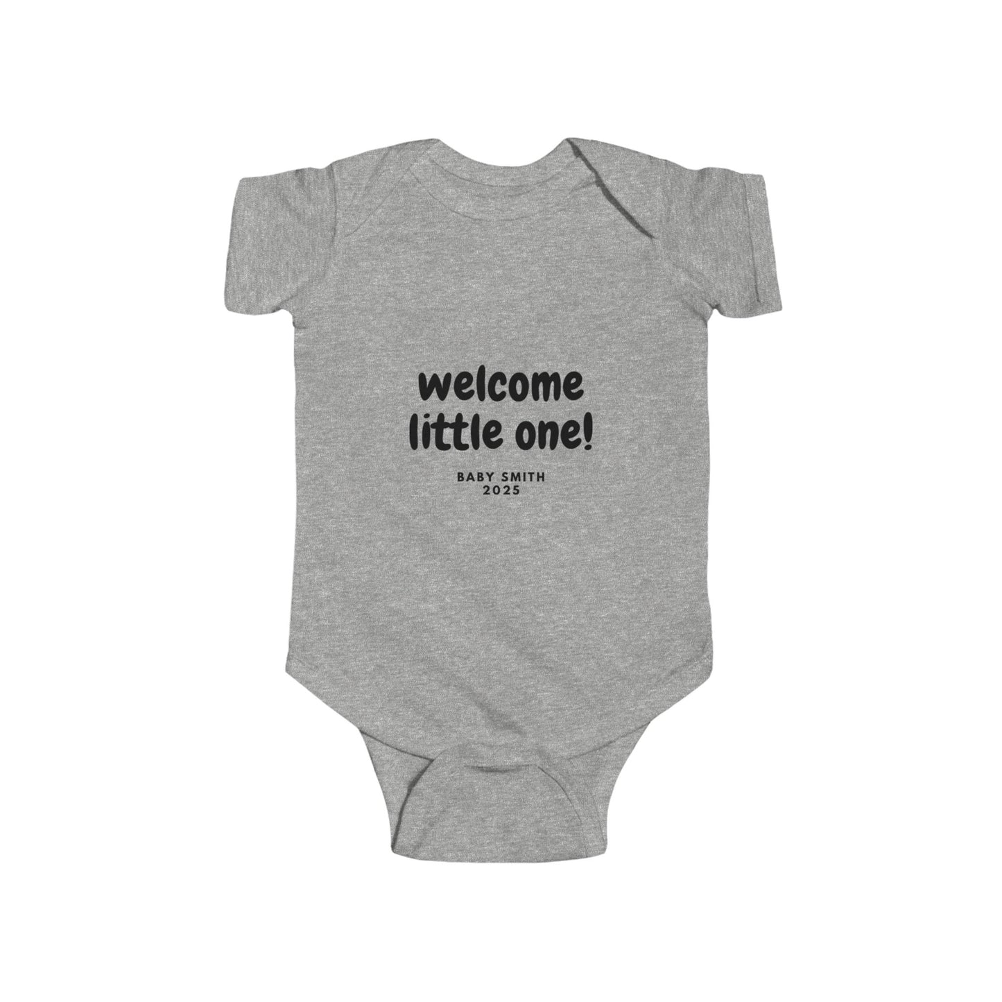 Welcome Little One! Infant Bodysuit - Cute Baby Clothes for Newborns