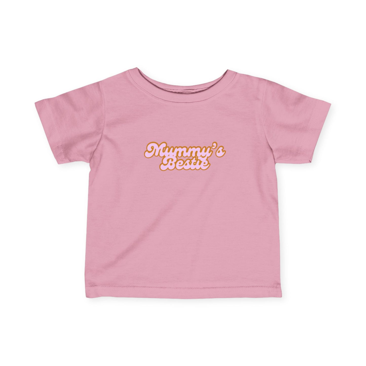 Mommy's Bestie Infant Jersey Tee - Cute Baby T-Shirt for Newborns